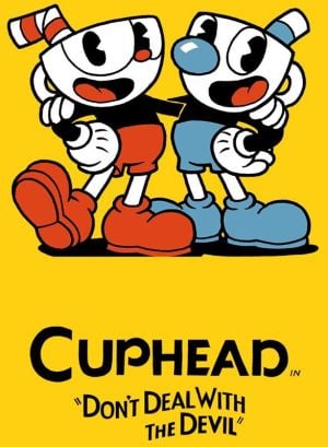 plakat gry cup head
