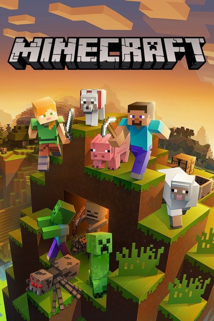 plakat gry Minecraft