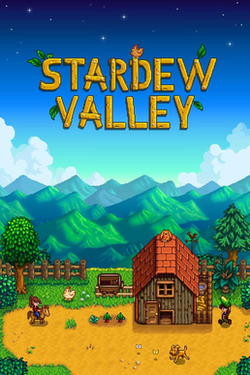 plakat gry stardew valley